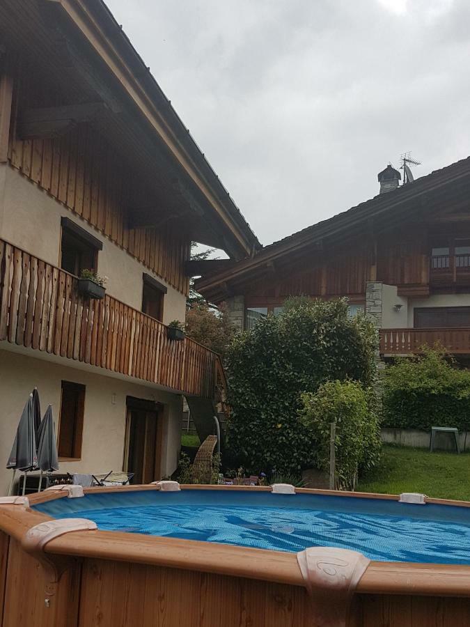 Chaleureux 2 Pieces Avec Terrasse A Séez Exterior foto
