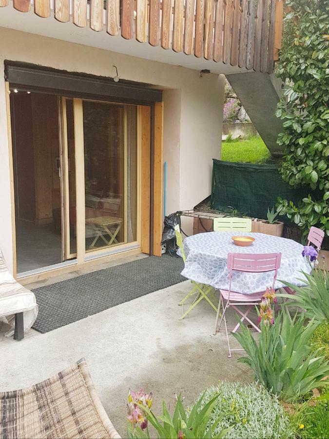 Chaleureux 2 Pieces Avec Terrasse A Séez Exterior foto
