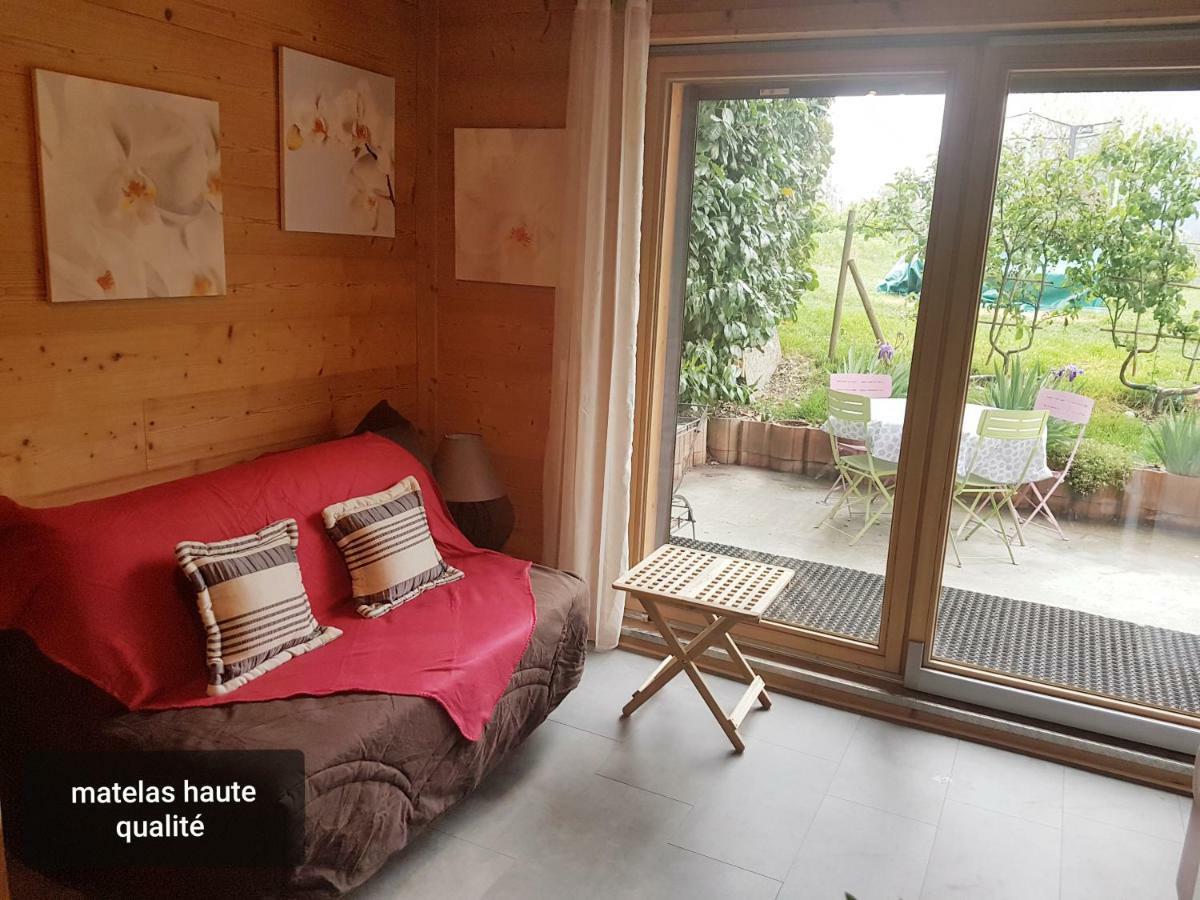 Chaleureux 2 Pieces Avec Terrasse A Séez Exterior foto